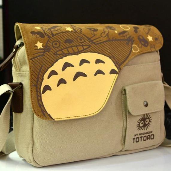 Bolsa Transversal Totoro Estudio Ghibli Bolsas e Mochilas Escala GatoGeek 