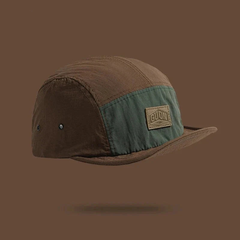 Boné Five Panel Japan Style GatoGeek Marrom 