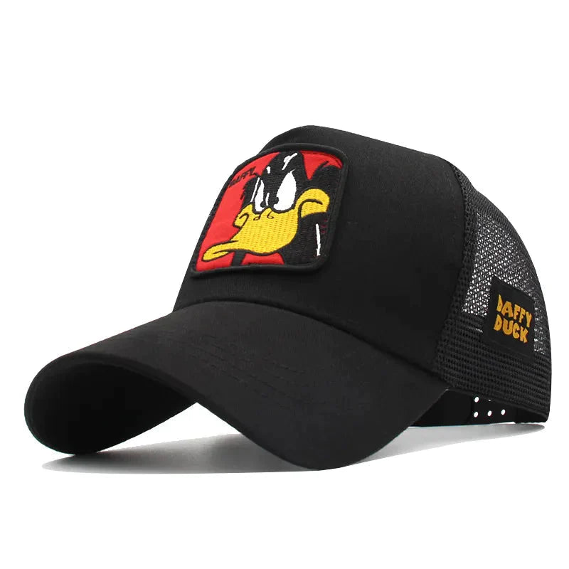 Boné Trucker Cartoon Boné GatoGeek Preto (Patolino) 