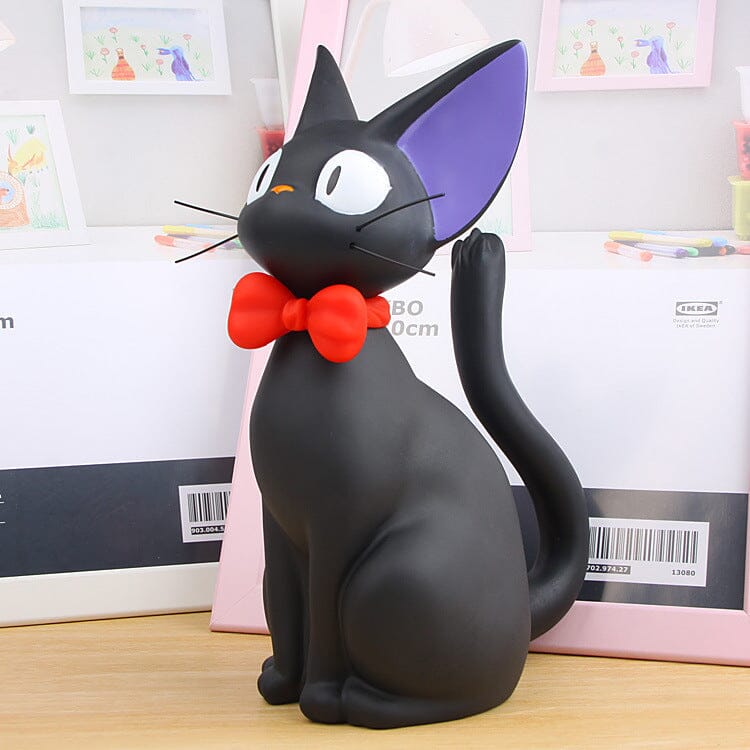 Boneco Cofrinho Jiji - Serviço de Entrega da Kiki Ghibli Kawaii Bonecos GatoGeek 