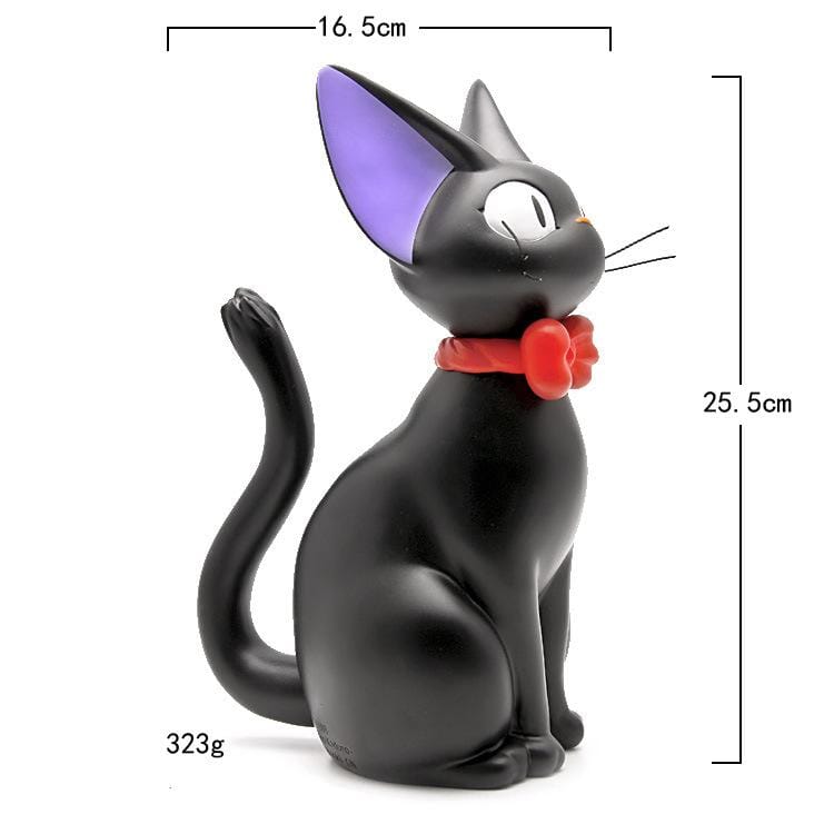 Boneco Cofrinho Jiji - Serviço de Entrega da Kiki Ghibli Kawaii Bonecos GatoGeek 