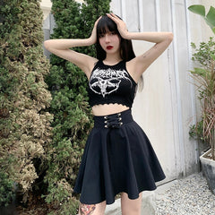 Favorite Flared Mini Skater Skirt