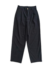 Retro Corduroy Straight Leg Pants