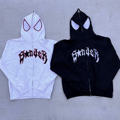 Spider Couple Streetwear Hoodie