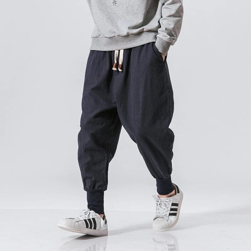 Casual Jogger Style Harem Pants Kawaii Side