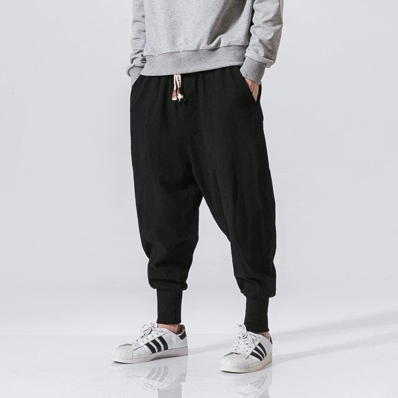 Casual Jogger Style Harem Pants Kawaii Side