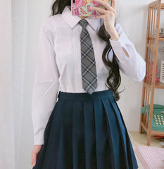 JK harmonika folde uniform bluse