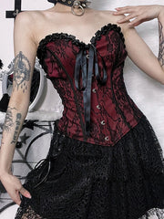 Aesthetic core darkness corset