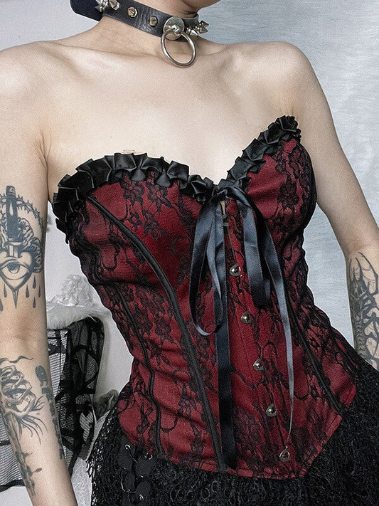 Aesthetic core darkness corset