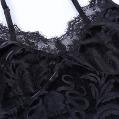 Aesthetic jacquard camisole