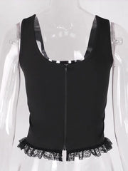 Aesthetic ribbon camisole