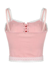 Angelic pink blonde camisole