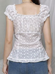 Ballet doll puff top