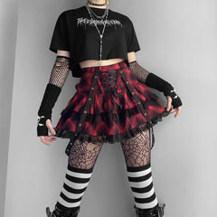 [Camisole+Skirt] Punk Darkness Cami Skirt