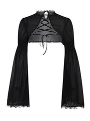 Goth party lace bolero