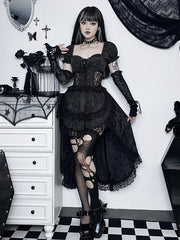 Goth queen elegant skirt