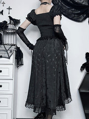 Goth queen elegant skirt