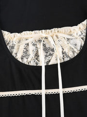 Lace core top