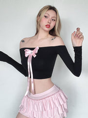 Ribbon heart top