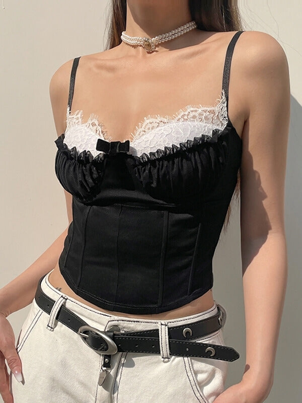 Waltz lace doll camisole