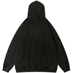 Teeth Embroidered Hoodie