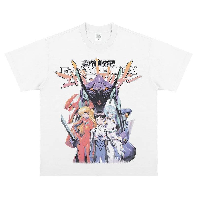 Evangelion T-Shirt Kawaii Side