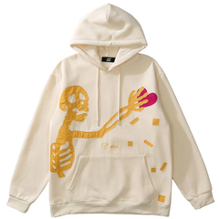 Skeleton Make It Rain Hoodie