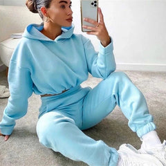 Cozy Sports Outfit - Hoodie & Sweatpants