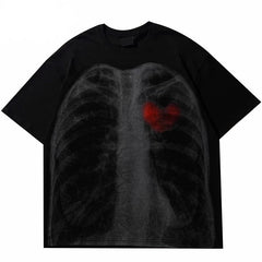 Faded Heart X-Ray T-shirt