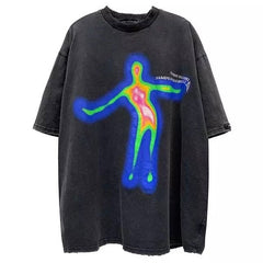 Termisk figur T-shirt