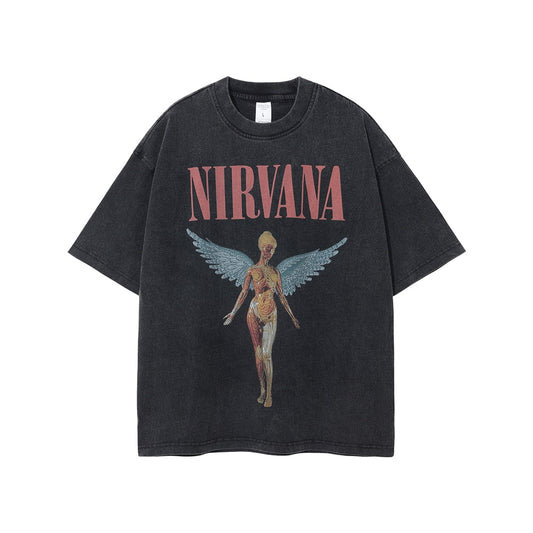 T-shirt oversize vintage grunge anni '90