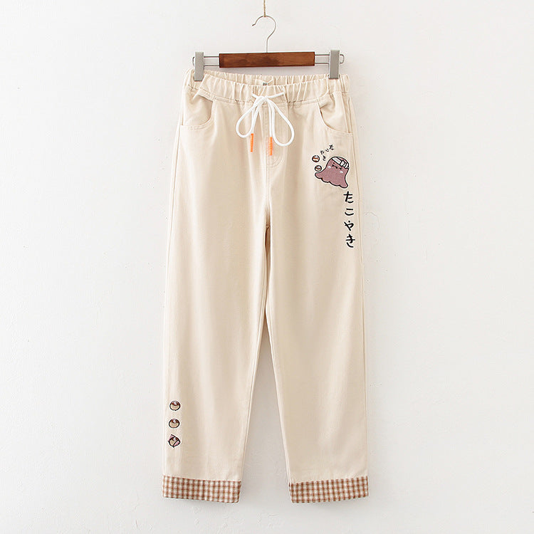 Pantaloni casual coreani