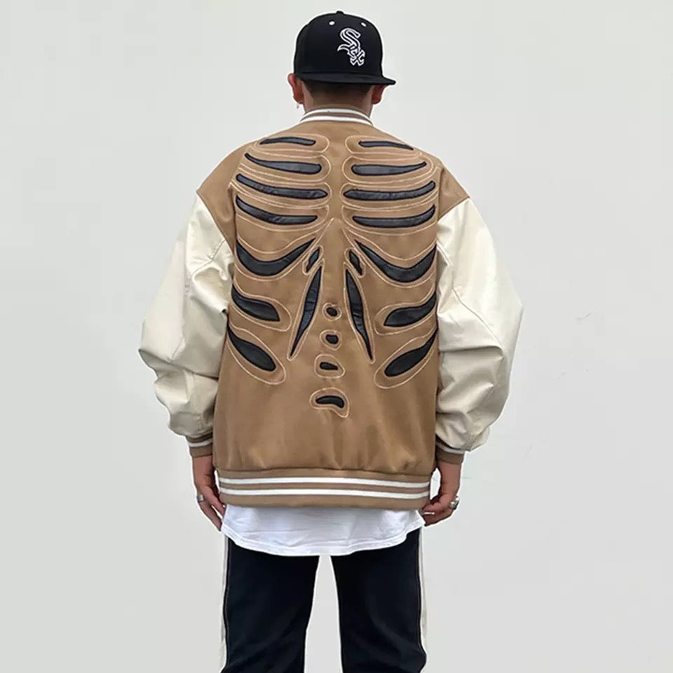 Skeleton Varsity Jacket