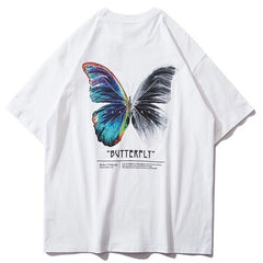 T-shirt bicolore “FARFALLA”.