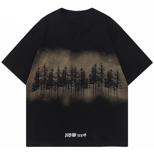 T-shirt Foresta appannata