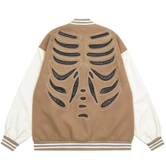 Skeleton Varsity jakke