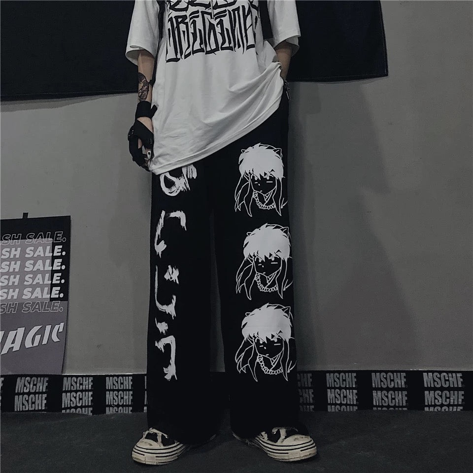 Anime Icon Pants Kawaii Side