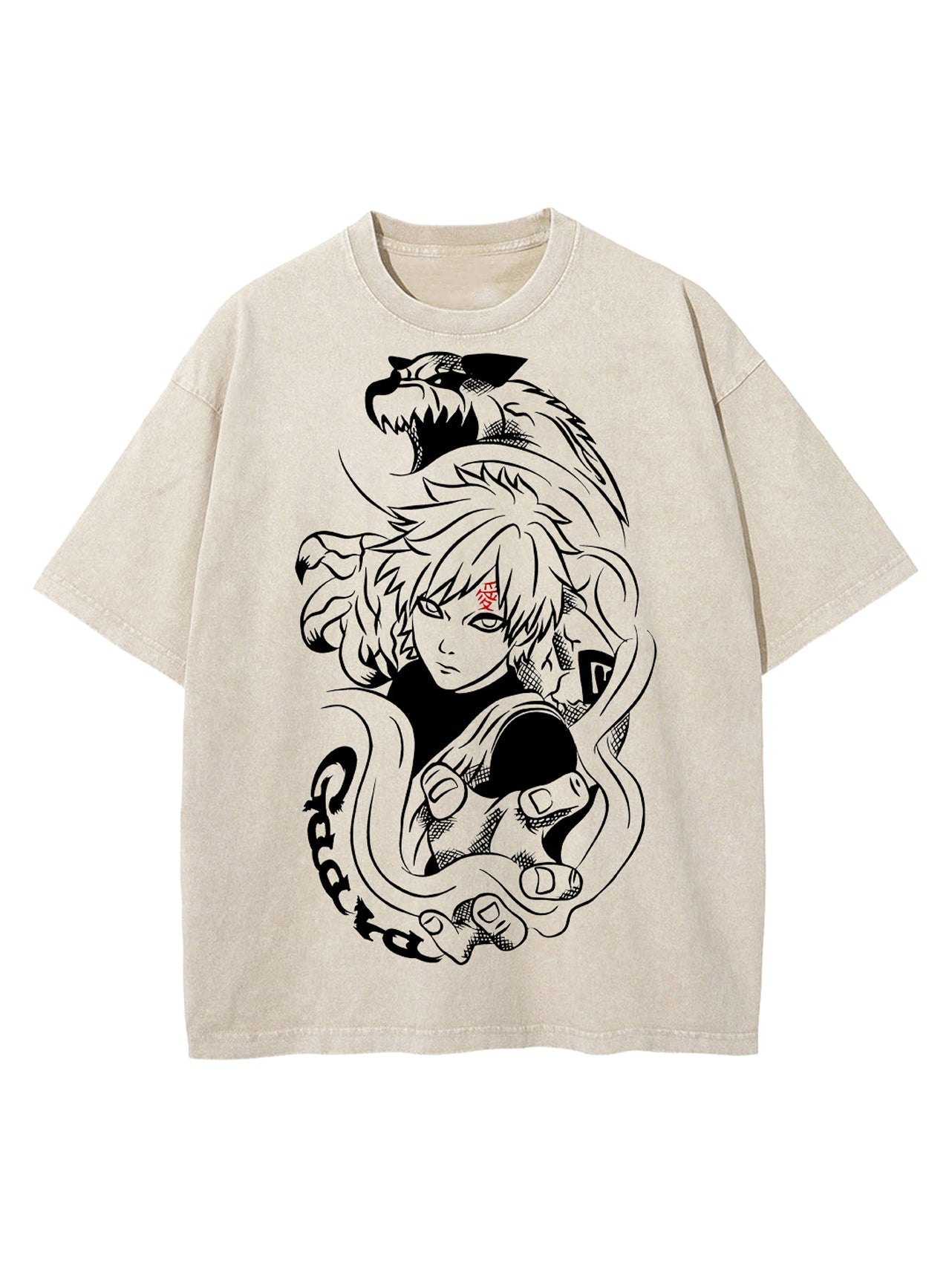 GARA AND SHUKAKU VINTAGE OVERSIZE TEE