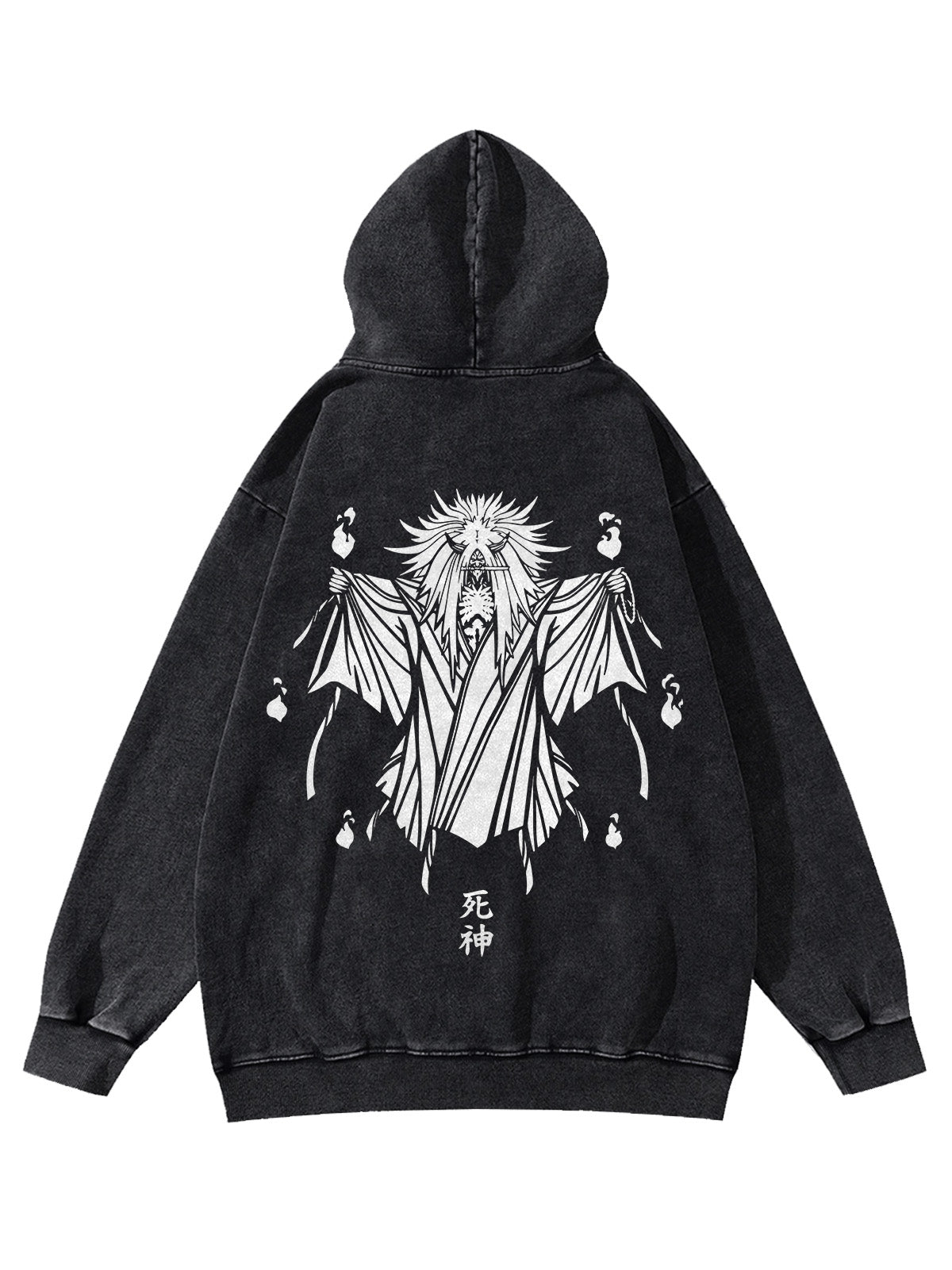 SEAL DEMON VINTAGE HOODIE Kawaii Side