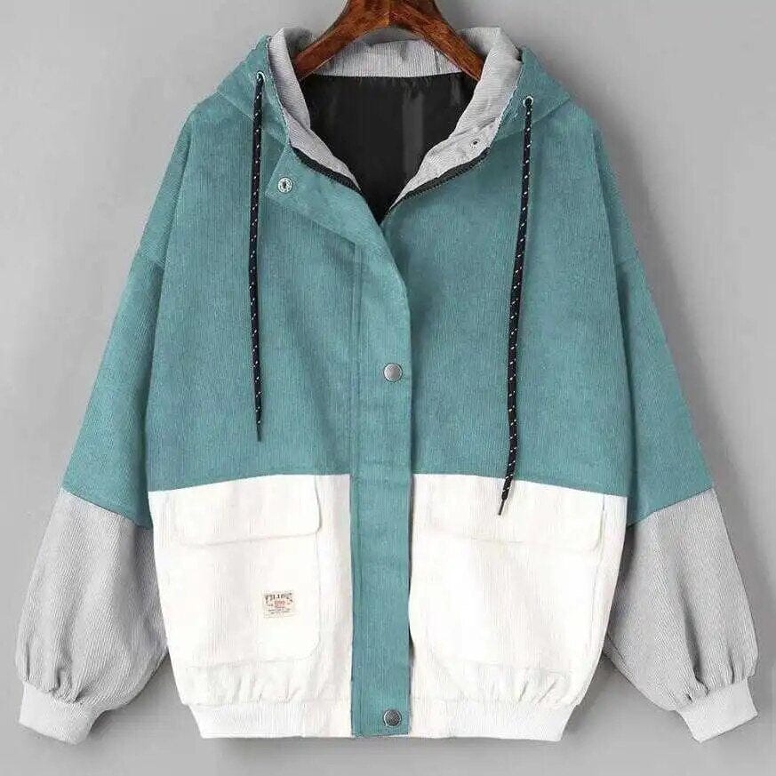 Retro Colorful Streetwear Jacket