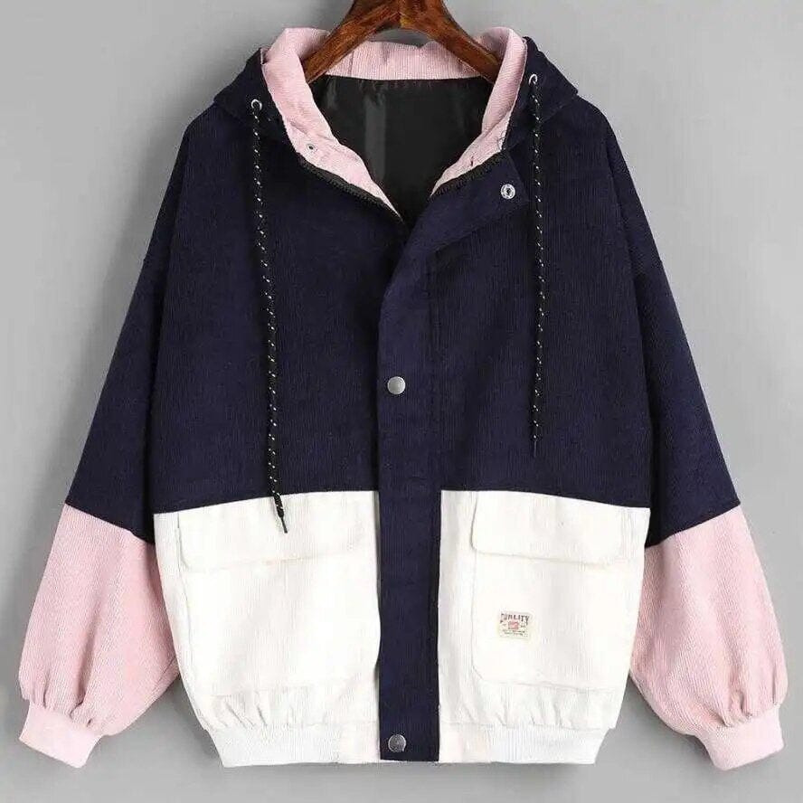 Retro Colorful Streetwear Jacket