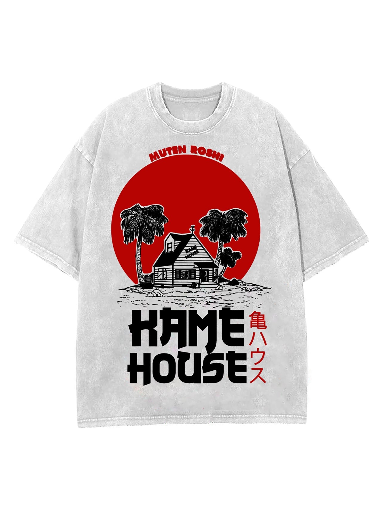 KAME HOUSE VINTAGE OVERSIZE TEE Kawaii Side