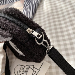 Kawaii dieren knuffel tas