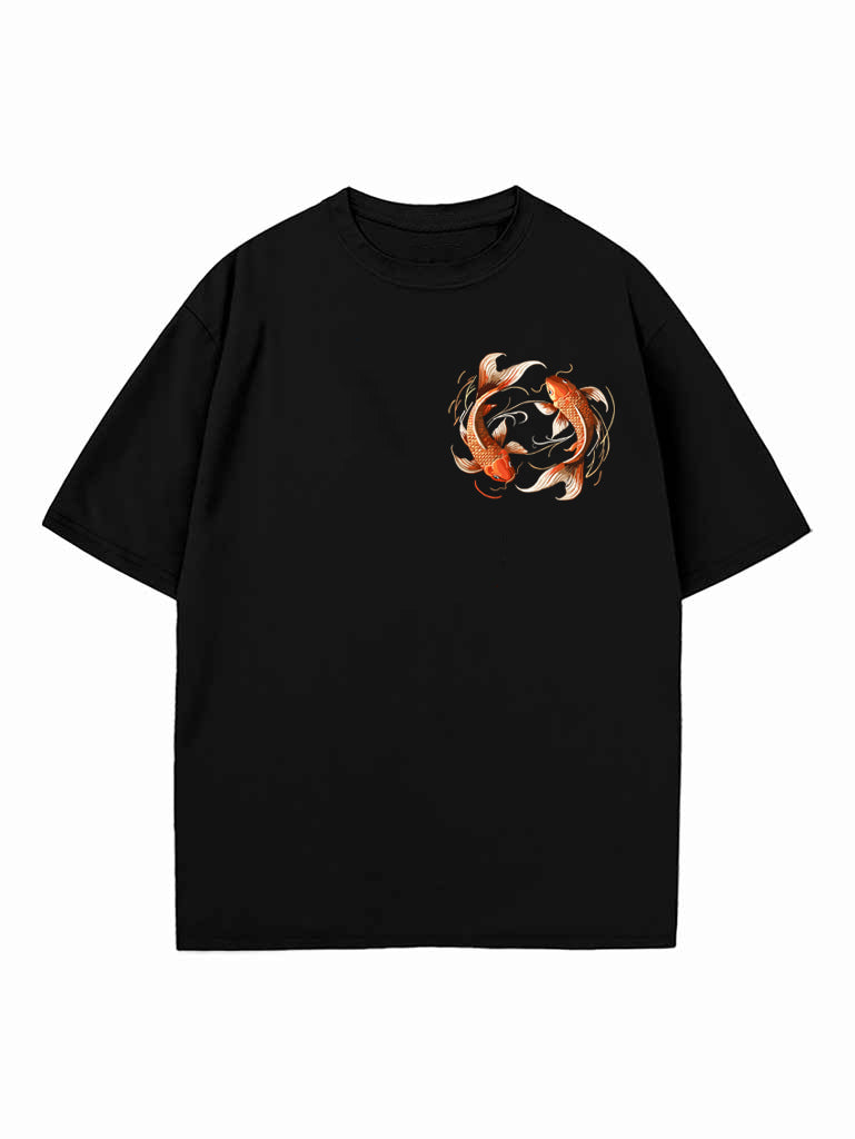 KOI FISH OVERSIZE TEE Kawaii Side