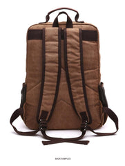 Large Canvas Laptop Backpack