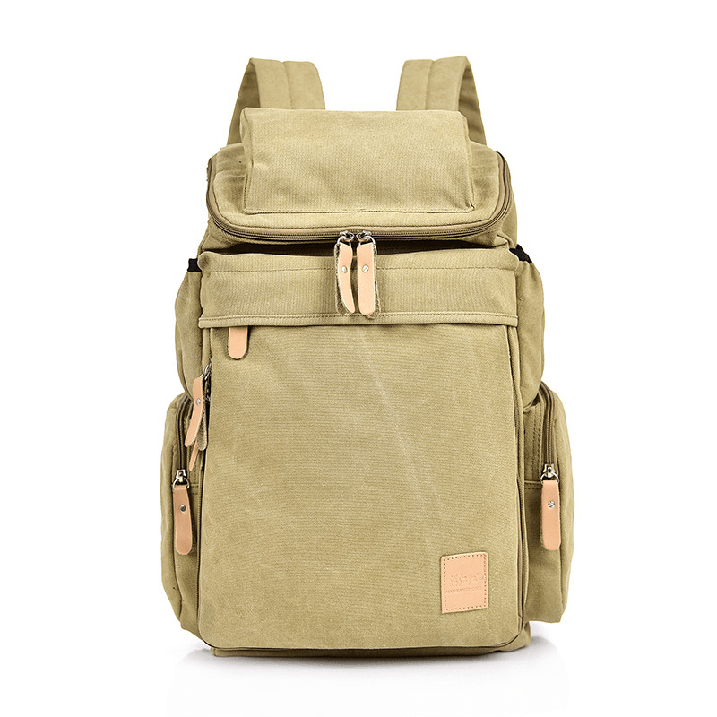 Large Canvas Travel Backpack