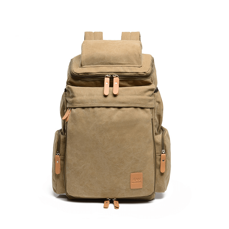 Large Canvas Travel Backpack