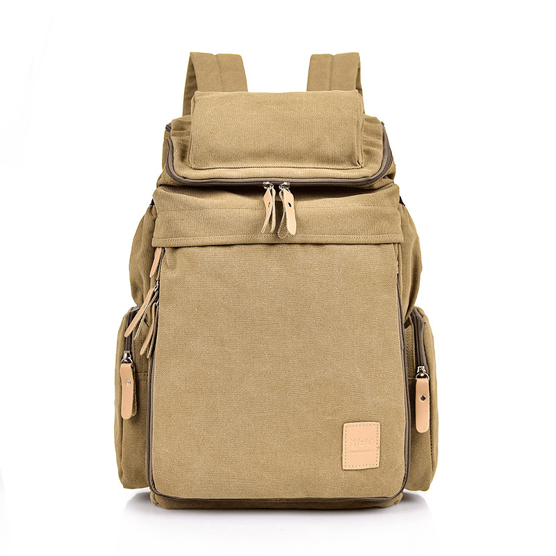 Large Canvas Travel Backpack