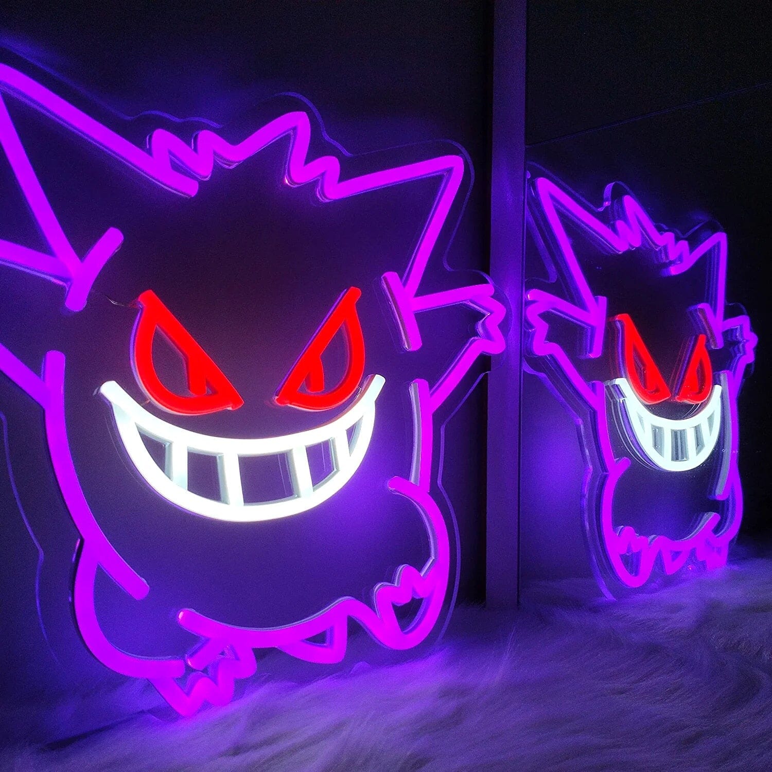 Led Neon Gengar Pokemon Setup Gamer Led Néon GatoGeek 