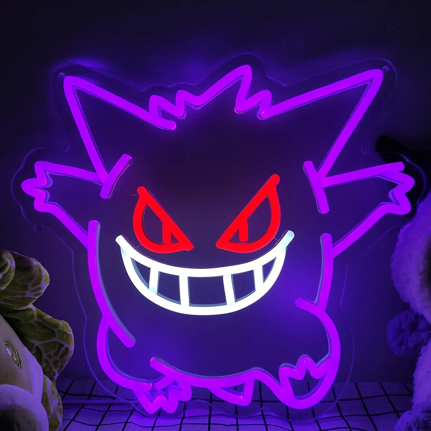 Led Neon Gengar Pokemon Setup Gamer Led Néon GatoGeek 